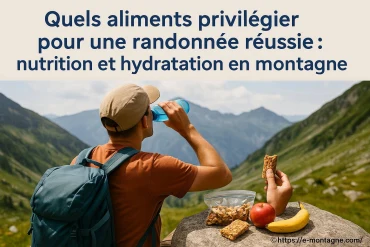 Quels aliments privilégier pour une randonnée réussie en montagne ?
