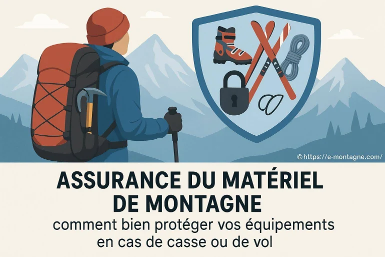 Assurance du matériel de montagne : comment bien protéger vos équipements en cas de casse ou de vol ?