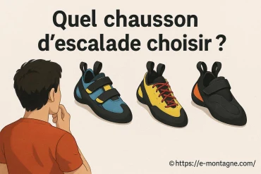 Quel chausson d'escalade choisir pour progresser efficacement ?