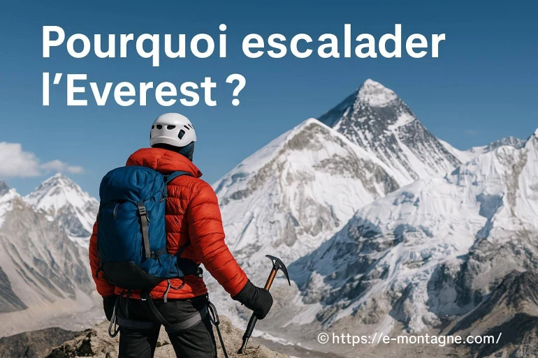 Pourquoi escalader l'Everest ?