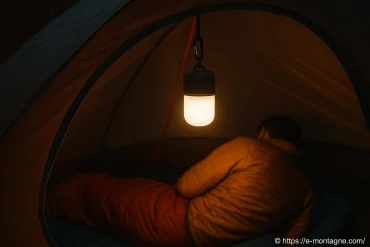 Lampe suspendue pour l'intérieur de la tente de bivouac : quel modèle choisir ?