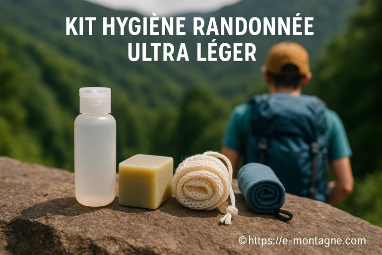 Kit hygiène randonnée ultra léger : comment bien choisir son équipement ?