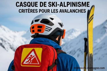 Casque de ski-alpinisme : quels critères pour être efficace contre les avalanches ?