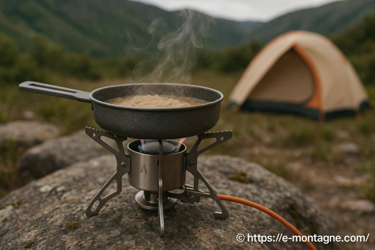 Mini poêle titane ultra légère pour bivouac : quel modèle choisir ?