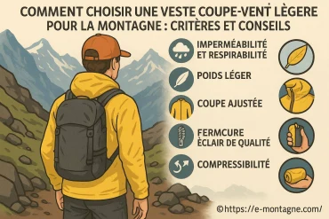 Comment choisir une veste coupe-vent légère pour la montagne ?
