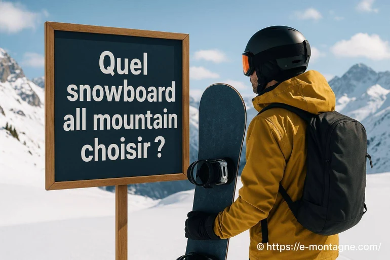 Quel snowboard all mountain choisir pour rider en montagne ?