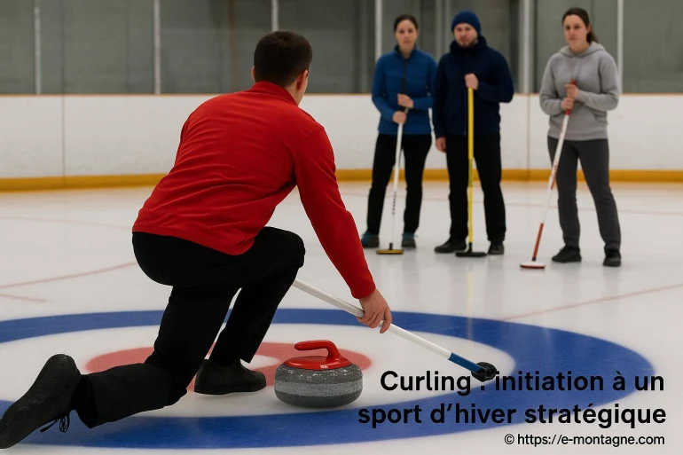 Curling : initiation à un sport d’hiver stratégique en montagne