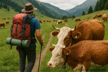 Dermatose nodulaire en montagne : comment randonner sans risquer la contamination des troupeaux