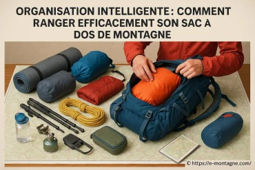 Organisation intelligente : comment bien ranger son sac à dos de montagne ?
