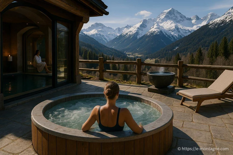 Vacances bien-être à la montagne : spas, thermes et pauses relaxation pour se ressourcer