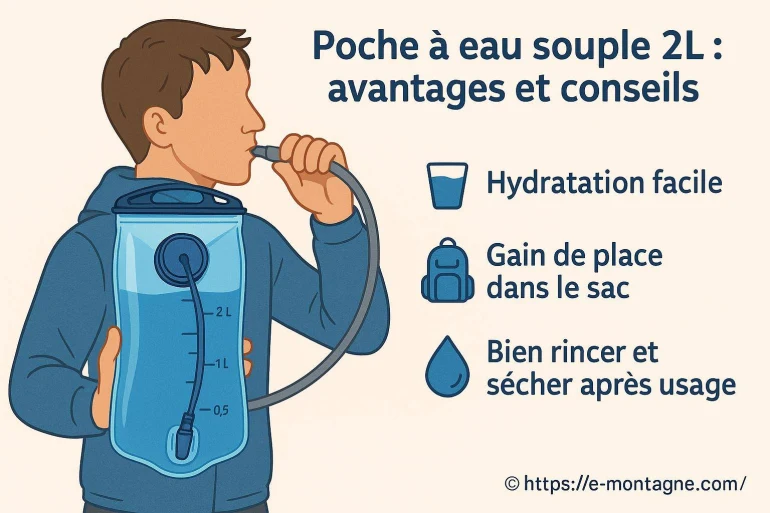 Poche à eau souple 2L : quels sont ses avantages et comment bien l’utiliser ?