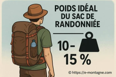 Poids idéal du sac de randonnée : comment bien le choisir ?
