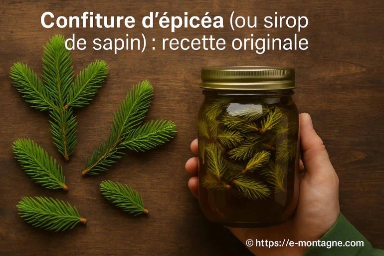 Confiture d’épicéa : recette originale et astuces pour réussir