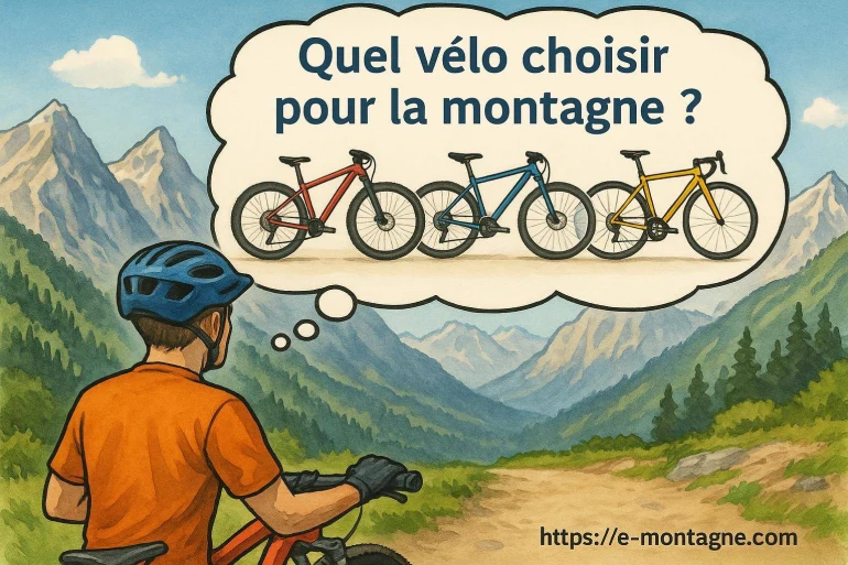 Quel vélo choisir pour la montagne ? conseils pour bien s’équiper