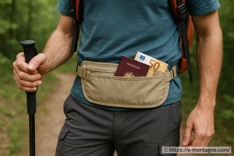 Pochette ceinture pour documents et sécurité en randonnée : comment bien la choisir ?
