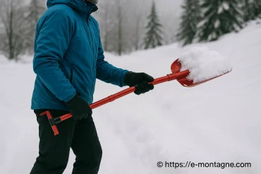 Pelle à neige télescopique : un outil indispensable pour votre sécurité en montagne