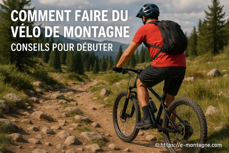 Comment faire du vélo de montagne : conseils essentiels pour débuter