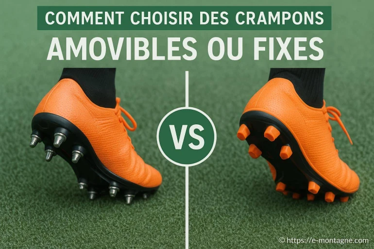 Comment choisir des crampons amovibles ou fixes selon vos besoins en montagne ?