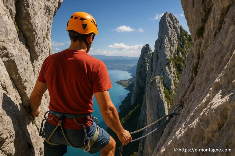 Les Dents de Lanfon : escalade et panorama exceptionnel sur le lac d’Annecy