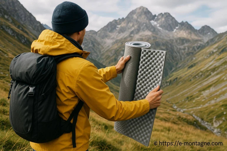 Matelas mousse isolant pour randonnée en montagne : comment bien le choisir ?