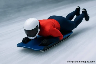Le skeleton : sensations fortes et frissons garantis sur la glace