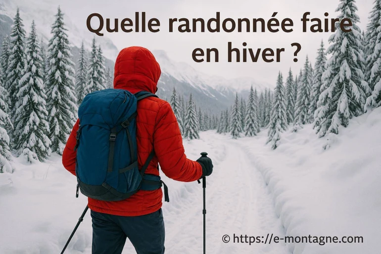 Quelle randonnée faire en hiver en montagne ?