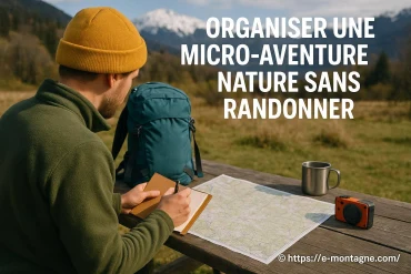 Organiser une micro-aventure nature sans randonner : comment faire ?