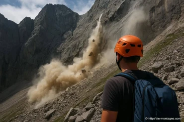 Les éboulements en montagne et leurs liens avec le changement climatique