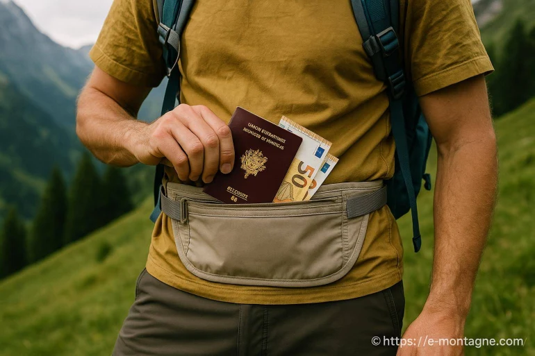 Pochette ceinture pour documents et sécurité en randonnée : comment bien choisir ?