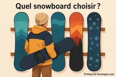 Quel snowboard choisir pour profiter pleinement de la montagne ?