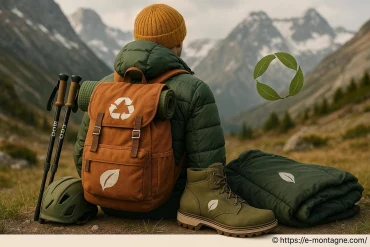 Équipements écoresponsables : comment bien choisir son matériel de montagne pour réduire son impact