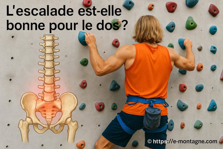 L'escalade est-elle bonne pour le dos ?