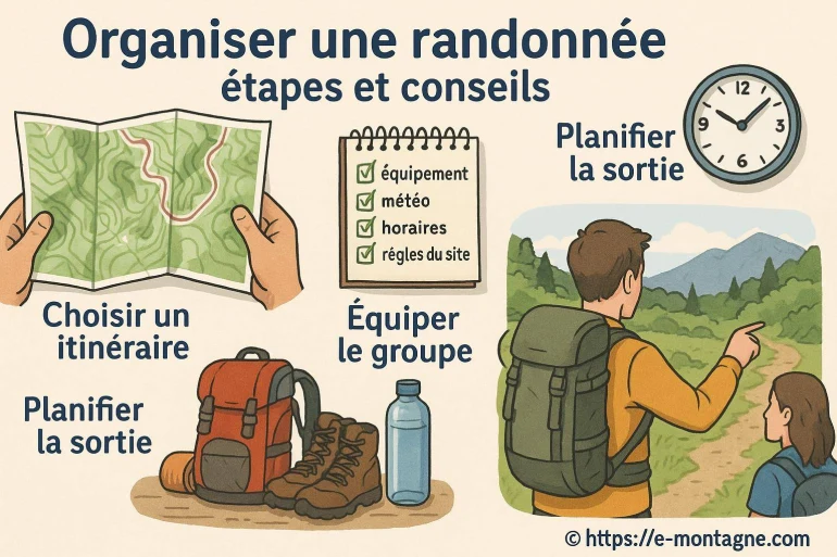 Organiser une randonnée : étapes clés et conseils pratiques