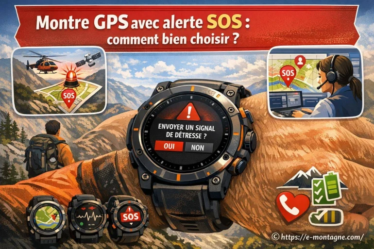 Montre GPS avec alerte SOS : comment bien choisir pour la montagne ?