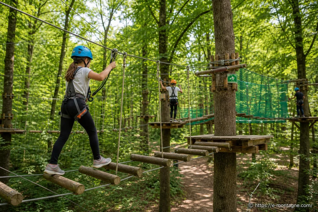 Accrobranche : parcs, conseils et sécurité