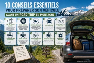 10 conseils essentiels pour préparer son véhicule avant un road trip en montagne