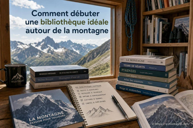 Comment débuter une bibliothèque idéale autour de la montagne ?