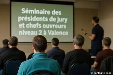 Séminaire des présidents de jury et chefs ouvreurs niveau 2 à Valence en 2025