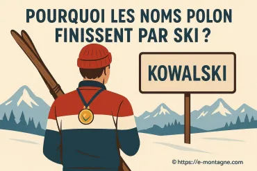 Pourquoi les noms polonais finissent-ils par ski ?