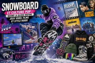 Snowboard et culture pop : quand la glisse inspire jeux vidéo, films et style rider