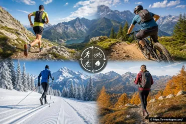 Sports d’endurance à la montagne : trail, VTT, ski de fond et alternatives toute l’année