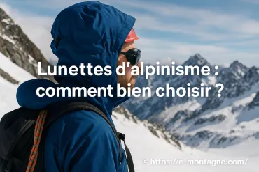 Lunettes d’alpinisme : comment bien choisir ses équipements de protection ?