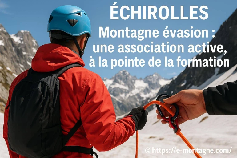 Échirolles montagne évasion : une association active et innovante dans la formation