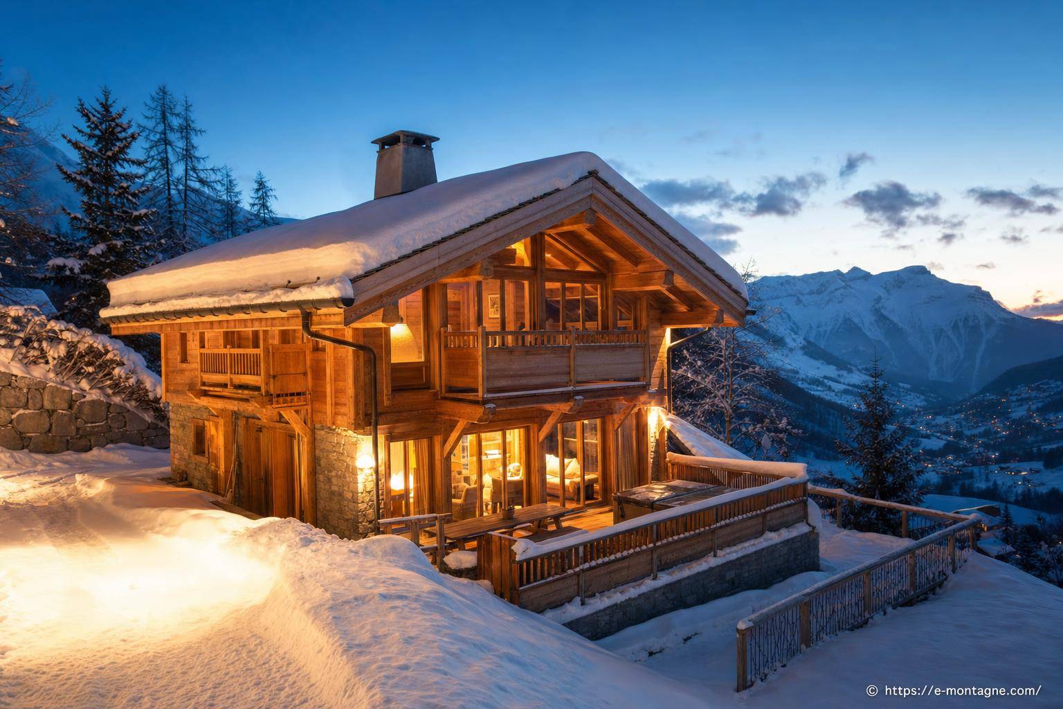 Location Chalet Ski