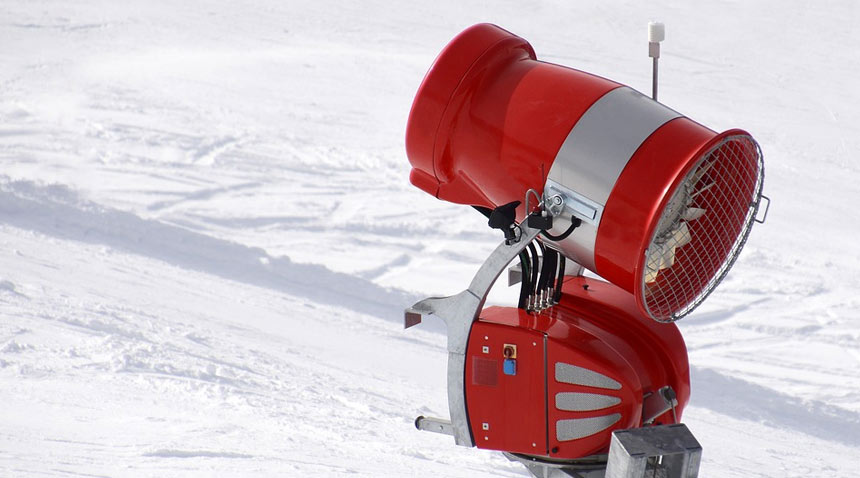 Les 3 stations de ski les mieux équipées en canon à neige en France