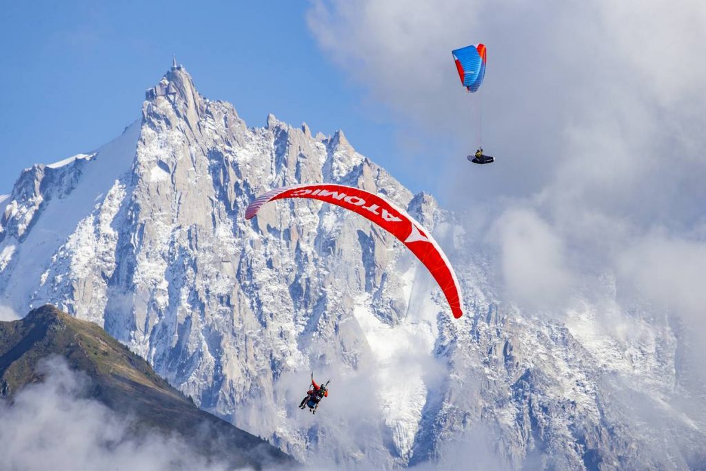 parapente Chamonix
