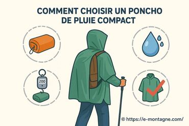 Comment choisir un poncho de pluie compact adapté à vos besoins ?