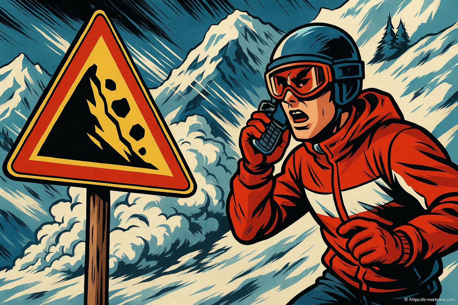 alerte avalanche montagne hiver