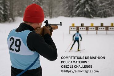 Compétitions de biathlon pour amateurs : osez le challenge en montagne