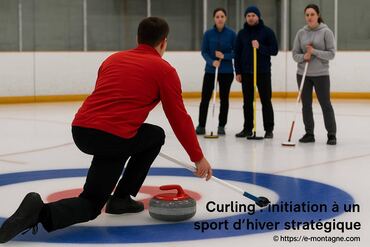 Curling : initiation à un sport d’hiver stratégique en montagne